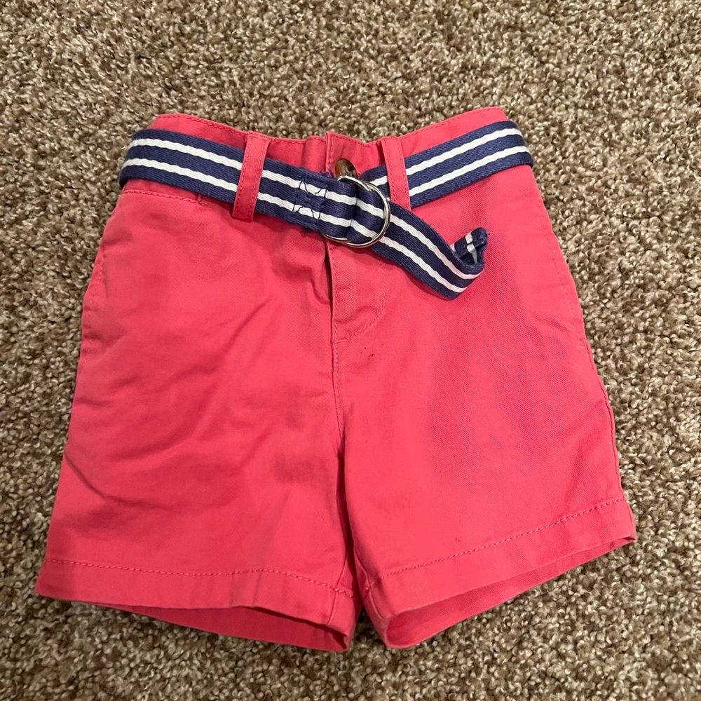 Ralph Lauren Boys Shorts w/ Belt - 12M